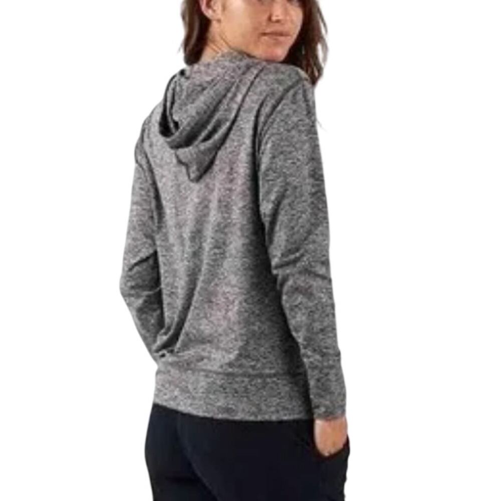 Vuori Halo Performance Hoodie Charcoal Heather Gray Women's Small - Picture 2 of 7